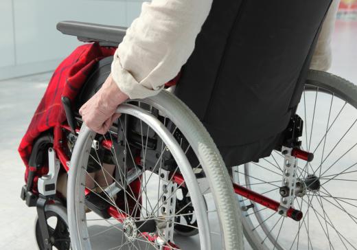 Traveling on a bus can still be challenging for someone in a wheelchair.