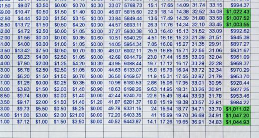Vehicle maintenance can be logged into a computer spreadsheet.