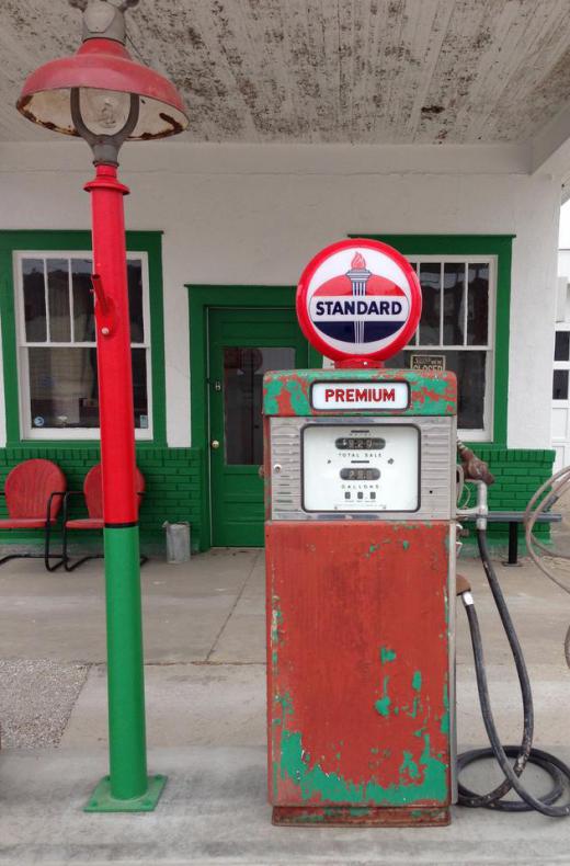 Gas stations often offer car vacuums for use.