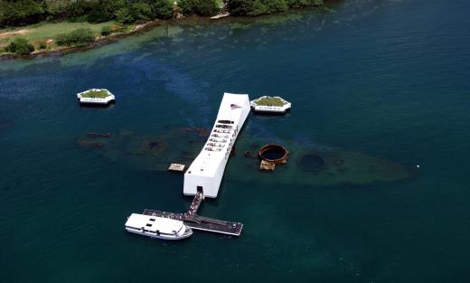 The 1941 attack by Japan on Pearl Harbor, Hawaii signalled the end of the battleship era in naval warfare.