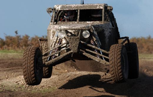 Off-road buggies are able to utilize the basic criteria that road racing wheels offer.