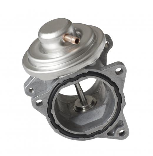 The EGR valve recirculates vapors to help prevent excess nitrogen oxide from being released in a car's emissions.