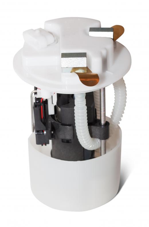 An electric fuel pump, which is used in later model autos.