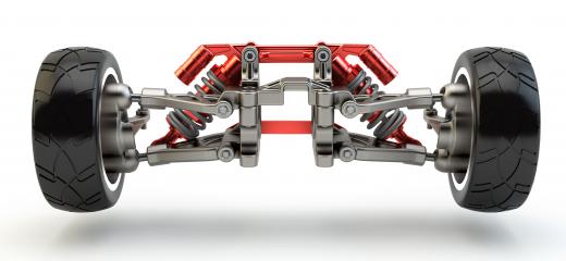 Very simple front axle assembly models may not include much beyond the axle, axle housing, and bearings to allow the axle itself to rotate.