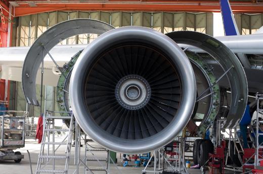 Jet engines, such as turbofans, are a type of gas turbine engine, as the air that is drawn in through their intakes is compressed, mixed with fuel, and ignited to drive a turbine.