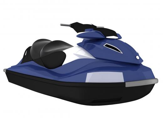 A cover can protect a jet ski from exposure to the elements.