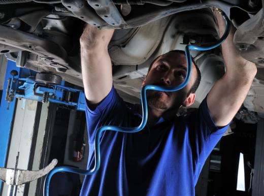 A mechanic can determine if a seal can be repaired or the axle needs to be replaced.