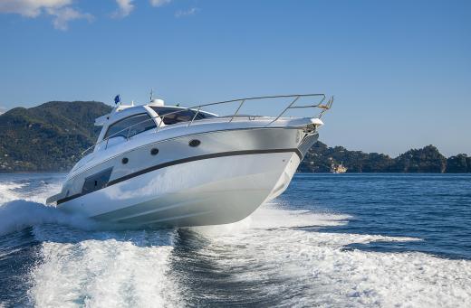 Sport fishing boats often have the luxury and speed of a pleasure boat.