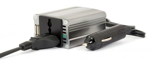 Power inverter with 12v car plug.