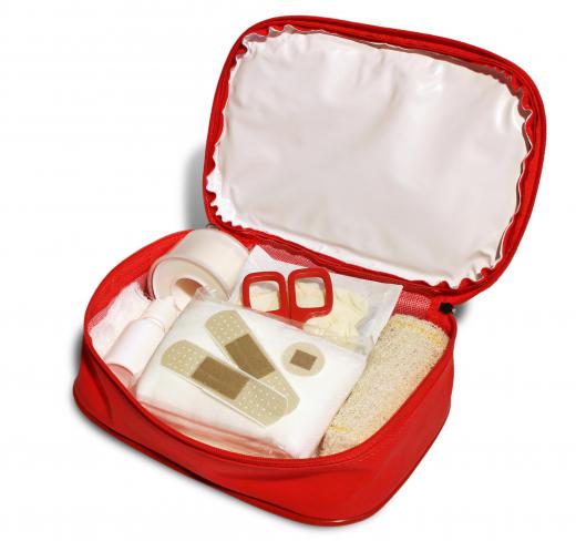 A first aid kit should be kept in a car for emergencies.